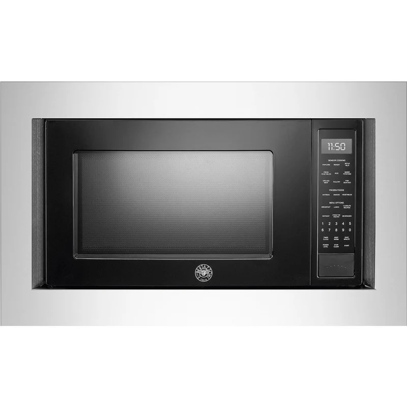 Bertazzoni Four à micro-ondes intégré de 30 pouces, 2 pi.cu. MO30STANE/24