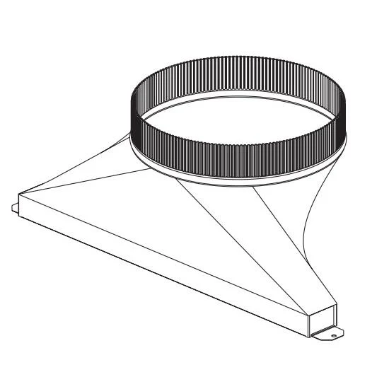 Zephyr Accessoires de ventilation Transitions AK00071