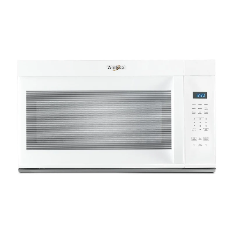 Whirlpool Four à micro ondes à hotte intégrée de 30 pouces, 1,7 pi. cu.