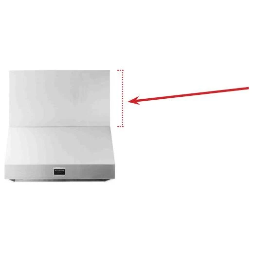Fulgor Milano Accessoires de ventilation Kits Cache-conduit F6CK48-12