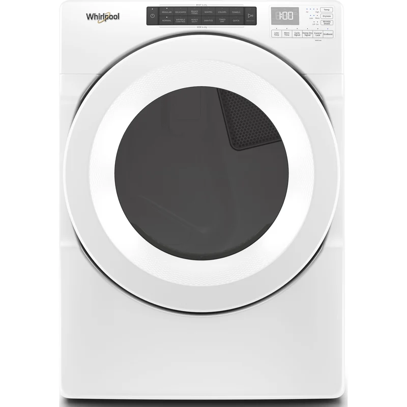 Whirlpool Sécheuse électrique de capacité 7,4 pi cu avec commandes tactiles intuitives YWED560LHW