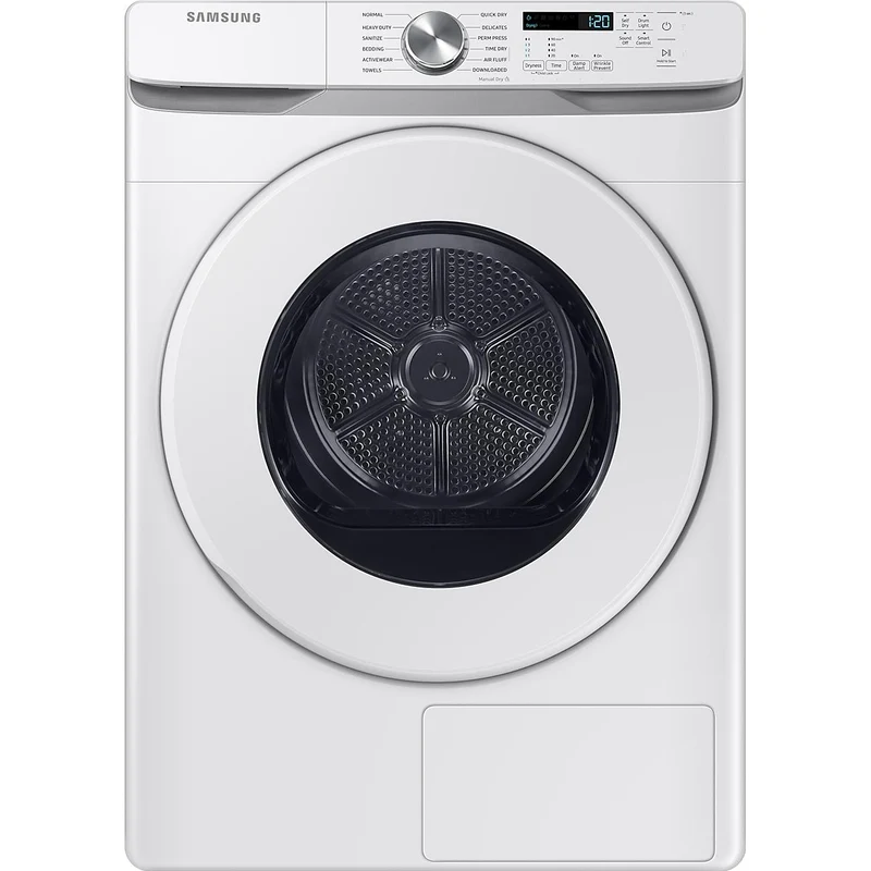 Samsung Sécheuse électrique de 7,5 pi. cu. avec pompe à chaleur et SmartThings DV45DG6000HWAC