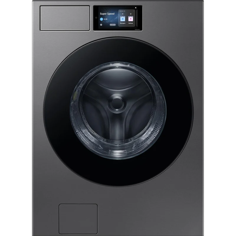 Samsung Laveuse frontale Bespoke AI série F90 de 6,1 pi³ avec détection intelligente des tissus WF90F53ADSA5