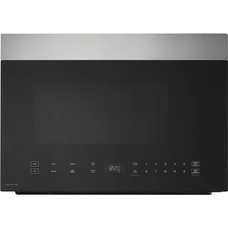 Whirlpool Four à micro-ondes à hotte intégrée de 24 pouces, 1,4 pi. cu. UMMS5024SS