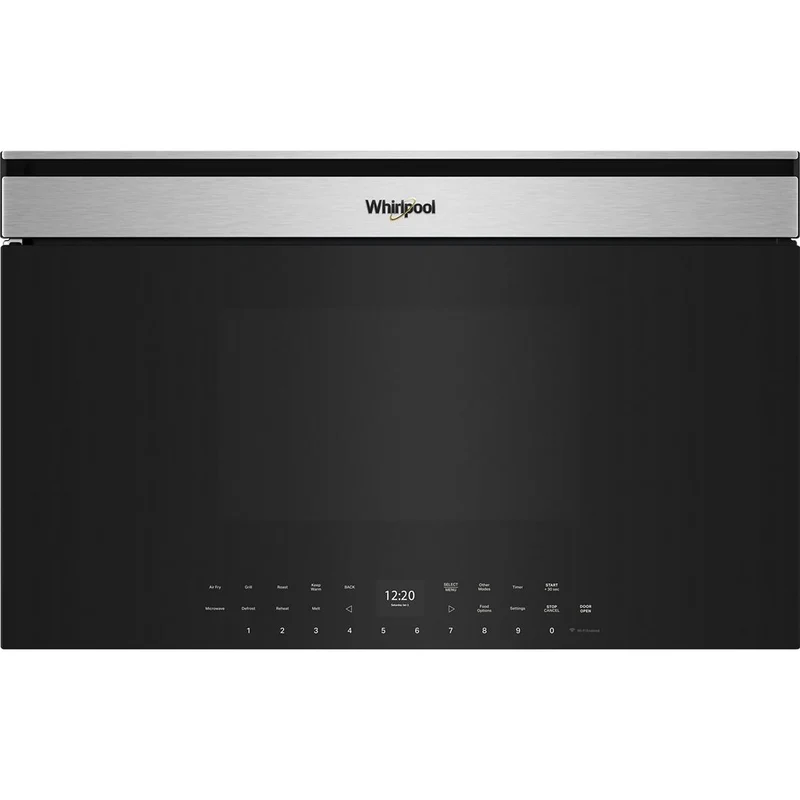 Whirlpool Four à micro ondes intégré de 30 pouces, 1,1 pi. cu. avec technologie friture à air