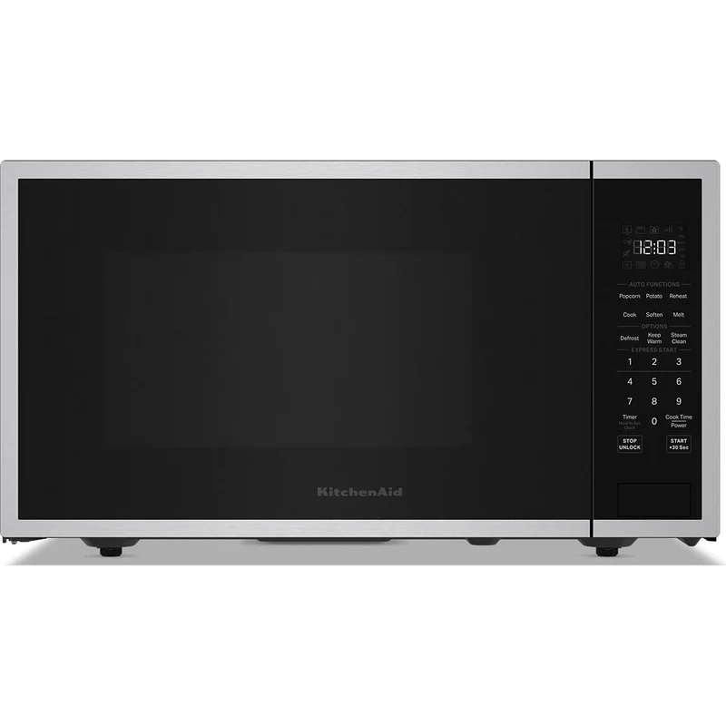 KitchenAid Four à micro-ondes de comptoir de 22 pouces, 1,6 pi. cu. YKMCS122SSS
