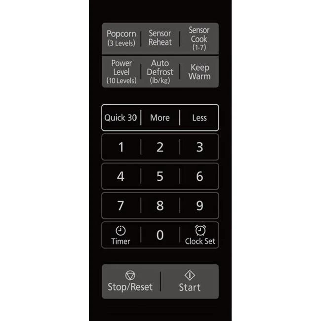 Panasonic Four à micro-ondes de comptoir de 1,3 pi cu avec technologie Inverter NN-SC688S