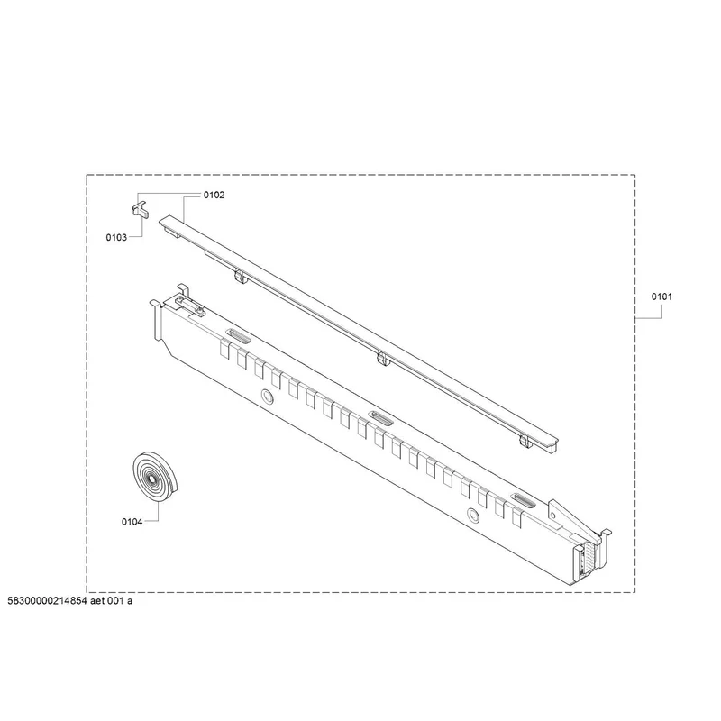 Gaggenau Trousse d'installation VV200020(00)