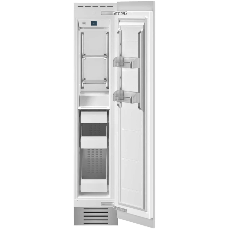 Bertazzoni Congélateur vertical de 8,2 pi cu avec machine à glaçons REF18FCIPRR/23