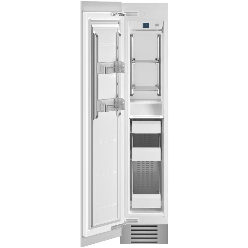 Bertazzoni Congélateur vertical de 8,2 pi cu avec machine à glaçons REF18FCIPRL/23