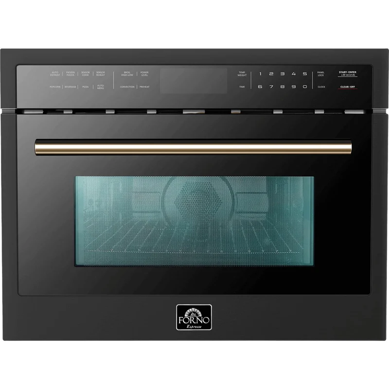 Forno Four à micro ondes encastrable de 24 po, 1,6 pi cu avec technologie convection