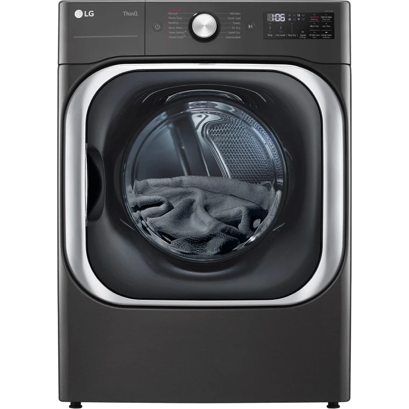 LG Sécheuse électrique de 9.0 pi cu avec vapeur et Intelligence intégérée DLEX8900B