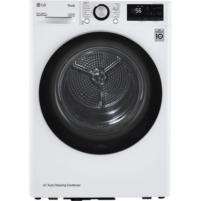LG Sécheuse électrique de 4.2 pi.cu. avec technologie ThinQ® DLHC1455W