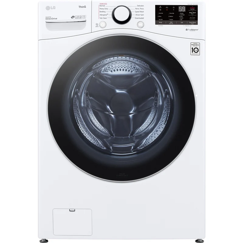 LG Laveuse à chargement frontal avec technology ColdWash™ de 5,2 pi cu WM3600HWA