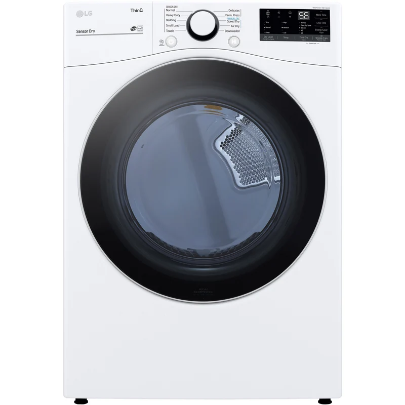 LG Sécheuse à gaz de 7.4 pi.cu. avec technologie ThinQ® DLG3601W