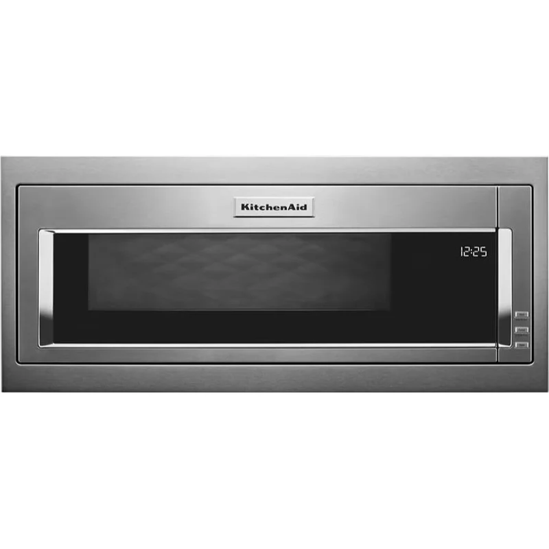 KitchenAid Four à micro-ondes encastrable de 1.1 pi. cu. avec panneau de commande dissimulé YKMBT5011KS