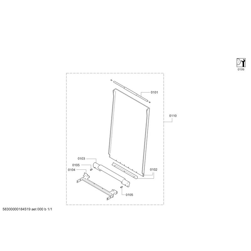 Gaggenau Couvercle VD200020(00)