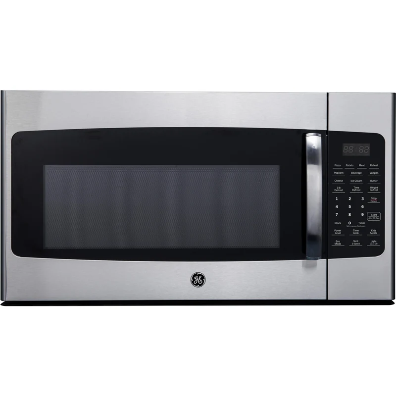 GE Four à micro-ondes à hotte intégrée de 30 po de 1,6 pi cu JVM2165SMSS