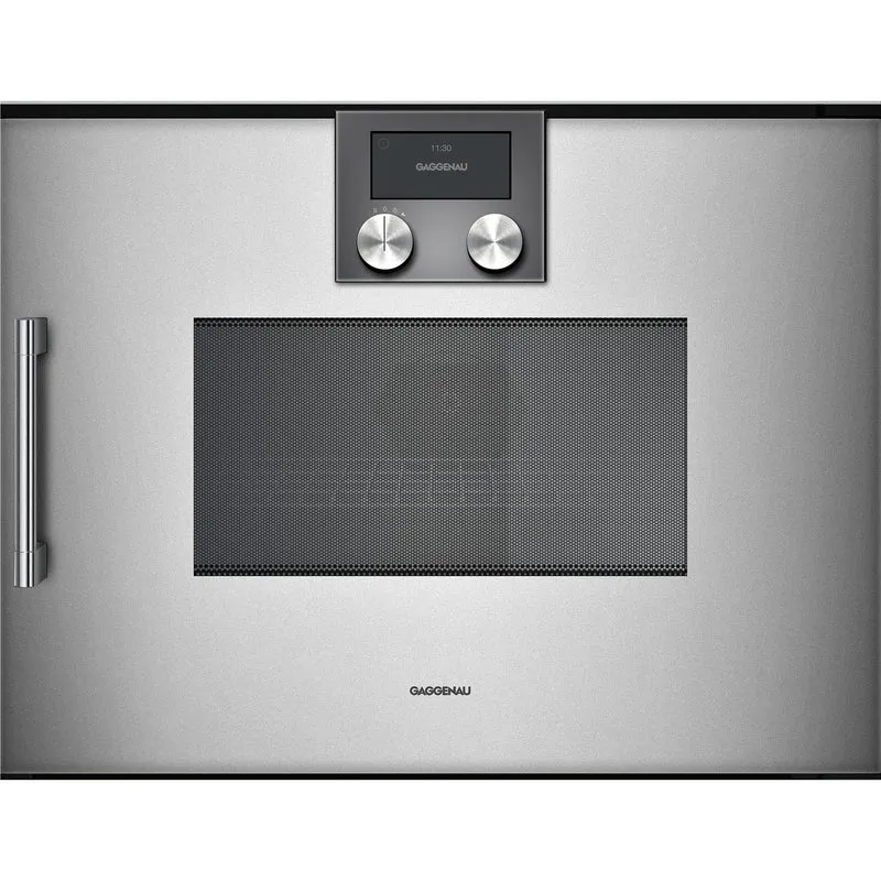 Gaggenau Four à micro-ondes intégré de 30 po avec affichage à touche TFT BMP 250 710