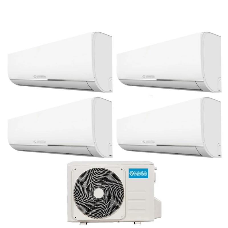 Climatiseur quadri-split Olimpia Splendid Nexya S5 9+9+9+9 avec OS-CANMH28EI R-32 Wi-Fi intégré