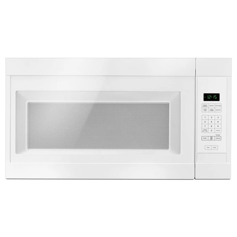 Amana Four à micro ondes à hotte intégrée de 30 po, 1.6 pi cu
