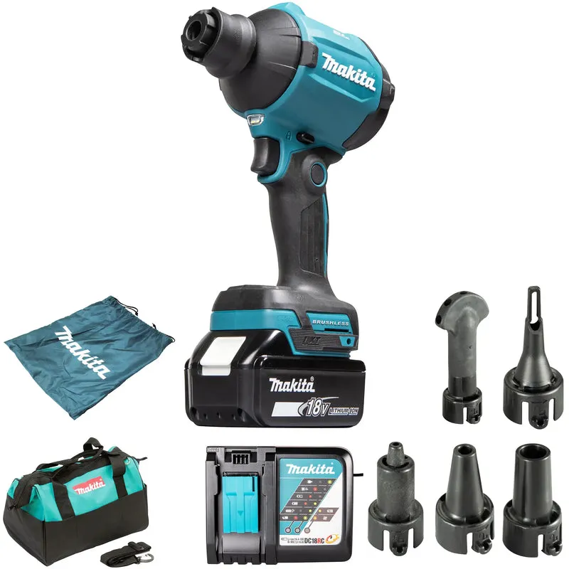 Souffleur à poignée pistolet Makita DAS180RT 18V 5Ah