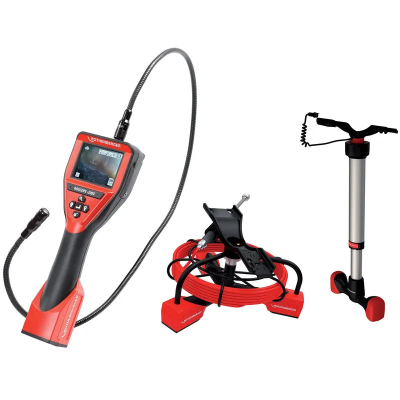 Caméra vidéo Rothenberger Kit 3 en 1 Roscope i2000