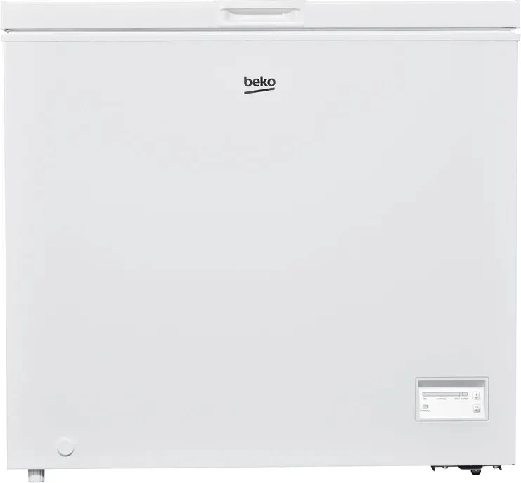 Congélateur coffre Beko CF200WN 198 litres, classe F (H 84,5 x L 90,5 x P 54,5 cm), blanc