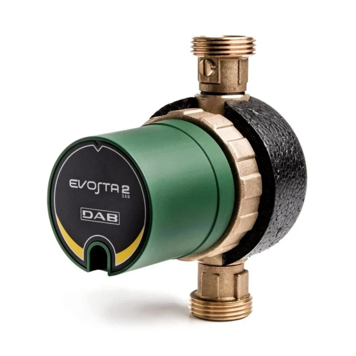 Circulateur électronique à rotor humide Dab Evosta 2 San V 11/39 avec raccords de 1 pouce