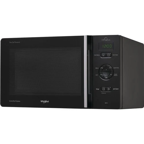 Micro-ondes Whirlpool MCP 345 BL Chef Plus 25 litres avec grill (H 76,5 x L 132 x P 108 cm) Noir