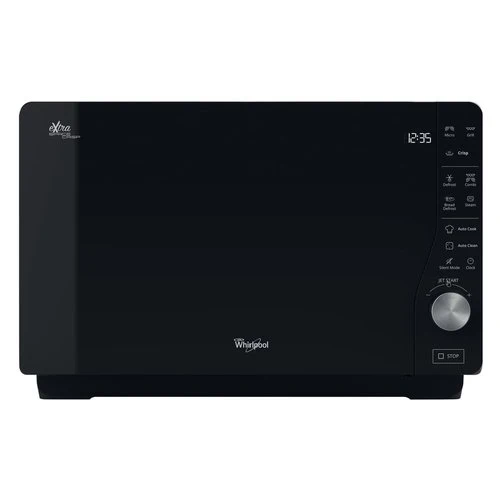 Four à micro-ondes pose libre Whirlpool MWF 427 SL ExtraSpace 25 L avec grill (H 81 cm × L 124 cm × P 108 cm) argent et noir