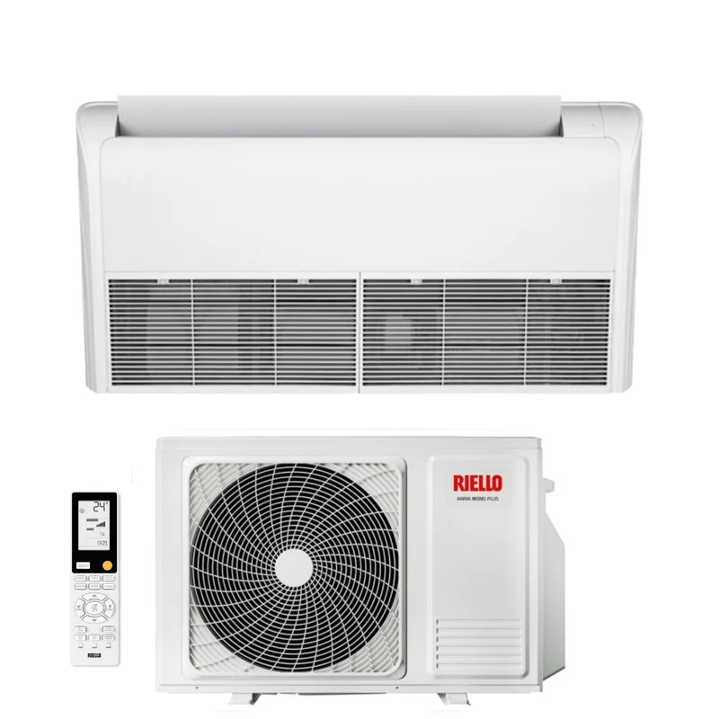 Climatiseur plafond/plancher Riello AARIA PRO P AMS 70 P R-32 de 24 000 BTU avec télécommande incluse