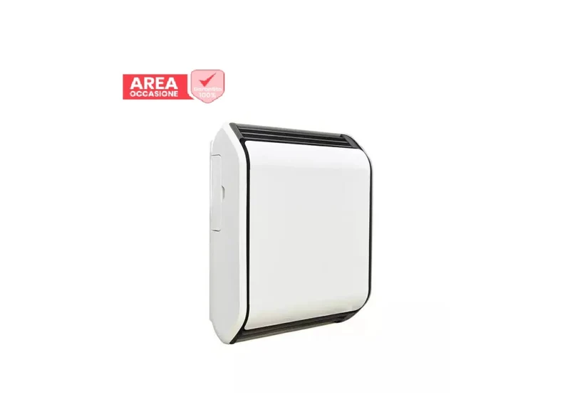 AREA OCCASIONI 3179 Radiatore Stufa a Gas Italkero POSTER SP70 Bianco da 6,28 kW Metano o Gpl Completa di Kit Fumi