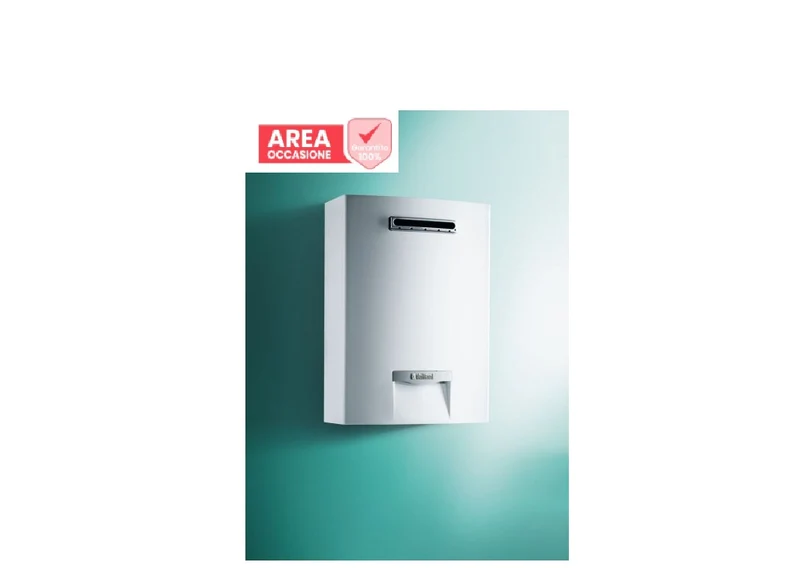 AREA OCCASIONI 3160 Scaldabagno a Gas Vaillant per esterno outsideMAG 17 litri low NOx cod. MAG 178/1-5 RT Metano