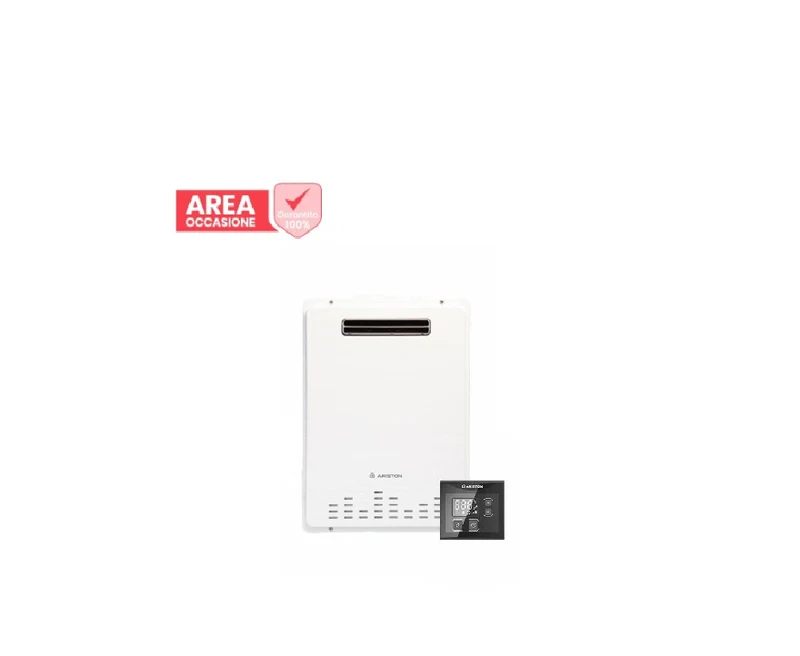 AREA OCCASIONI 2933 Scaldabagno a Gas Ariston NEXT EVO X OUTDOOR 11 EU Metano 11 lt Da Esterno Low NOx 3632457