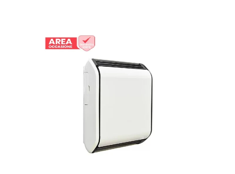 AREA OCCASIONI 2837 Radiatore Stufa a Gas Italkero POSTER SP50 Bianco da 4,30 kW Metano o Gpl Completa di Kit Fumi