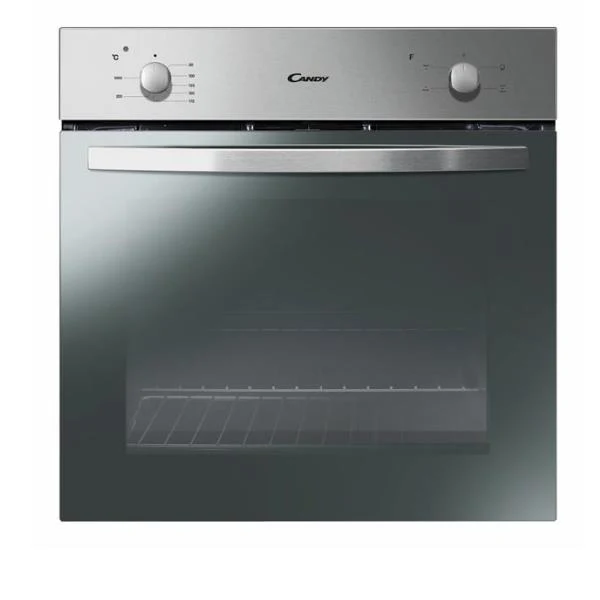 Four électrique encastrable statique Candy FCS201X, 71 litres, classe A (H 151 x L 151 x P 144 cm), gris