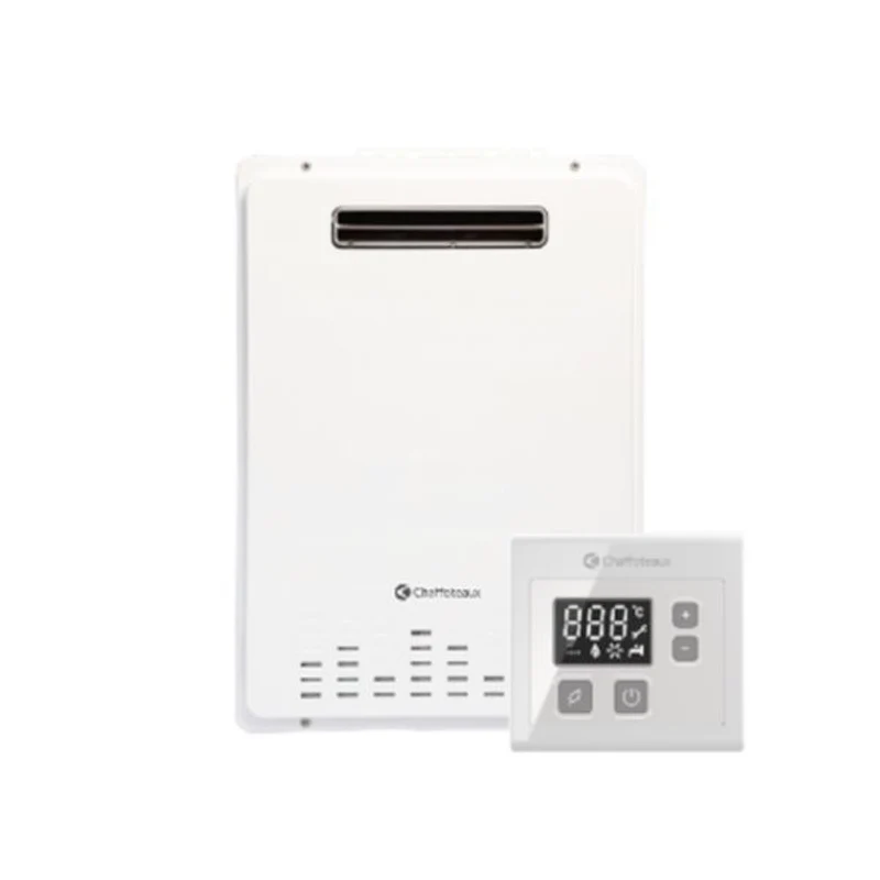 Chauffe-eau à gaz extérieur Chaffoteaux Avenir Plus LNX de 22 litres, code 3632470, faibles émissions de NOx, GPL
