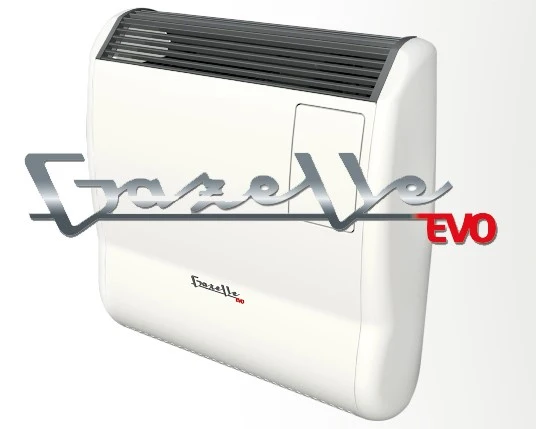 Poêle à gaz à convection Fondital GAZELLE EVO 5000, 4,52 kW, kit anti-fumée offert