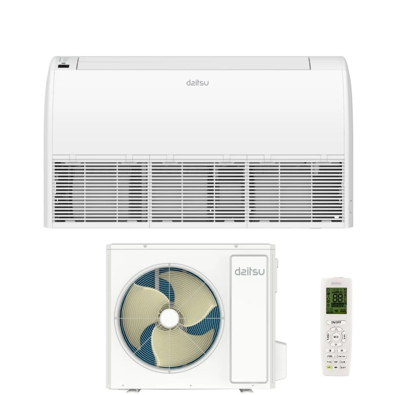 Climatiseur de plafond/plancher triphasé Daitsu ABD60TKDBS 60 000 BTU avec Wi-Fi et télécommande en option