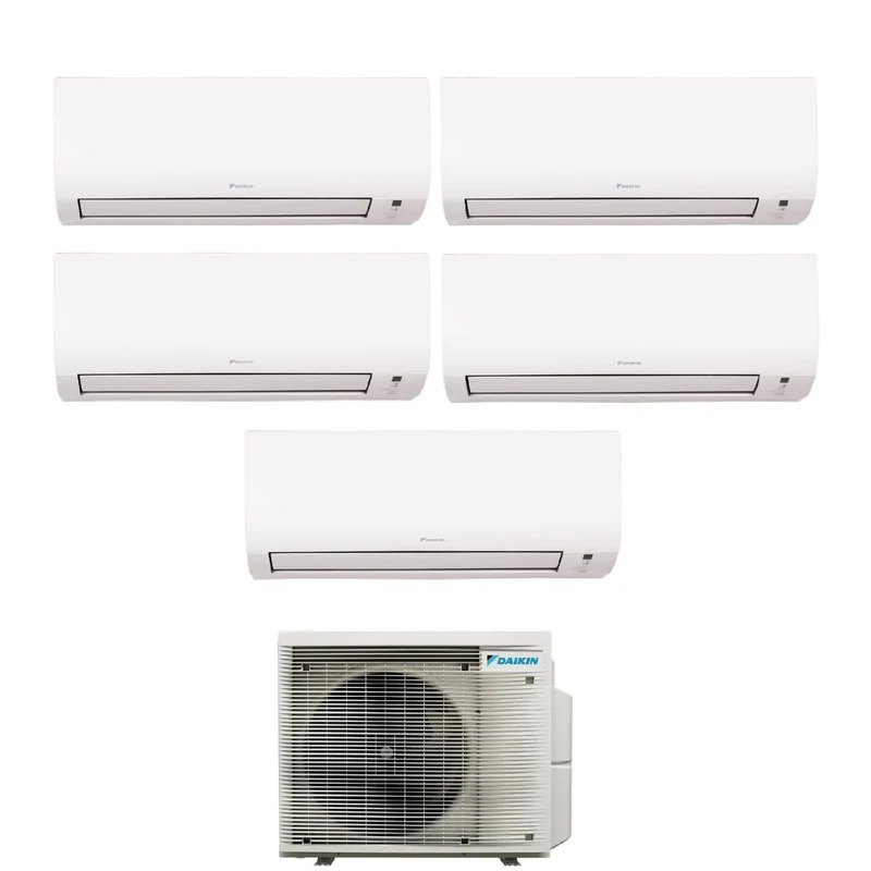 Climatiseur Daikin Penta Split COMFORA 9+9+9+9+9 avec 5MXM90A R-32 et Wi-Fi intégré