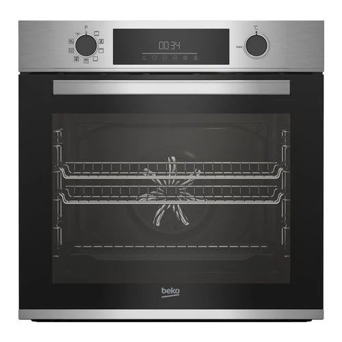 Four électrique à chaleur tournante Beko série B300 BBIE12301XMP, classe A (2021), 72 litres (H 151 x L 151 x P 144 cm), argent