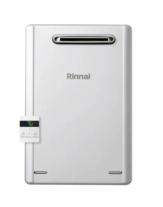 Chauffe-eau extérieur à condensation au méthane Rinnai Infinity Enjin 20e REU-E2024W-E