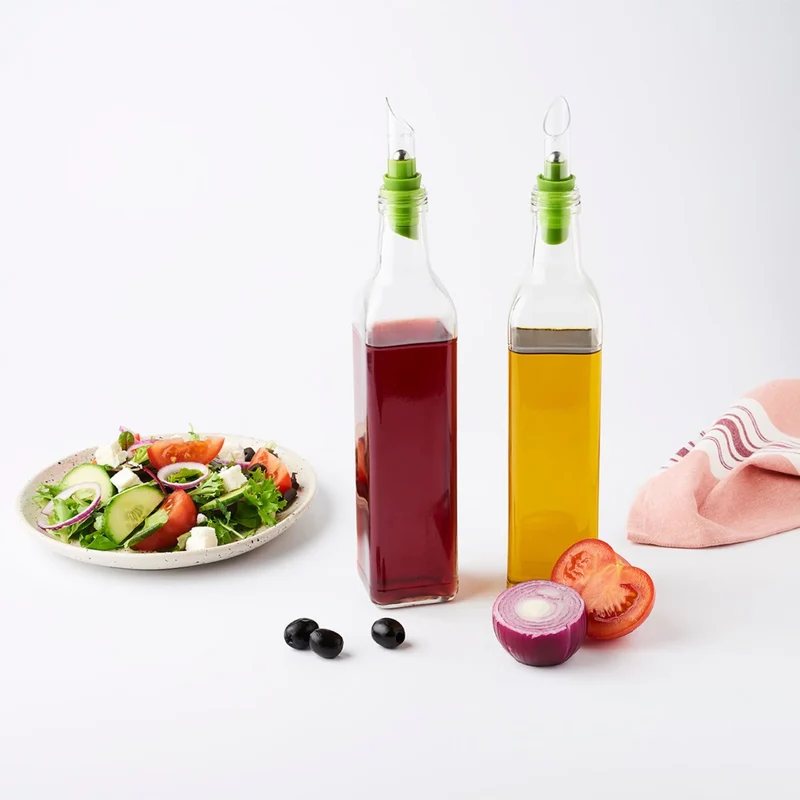bouchon verseur à huile et vinaigre – vert (sans packaging)