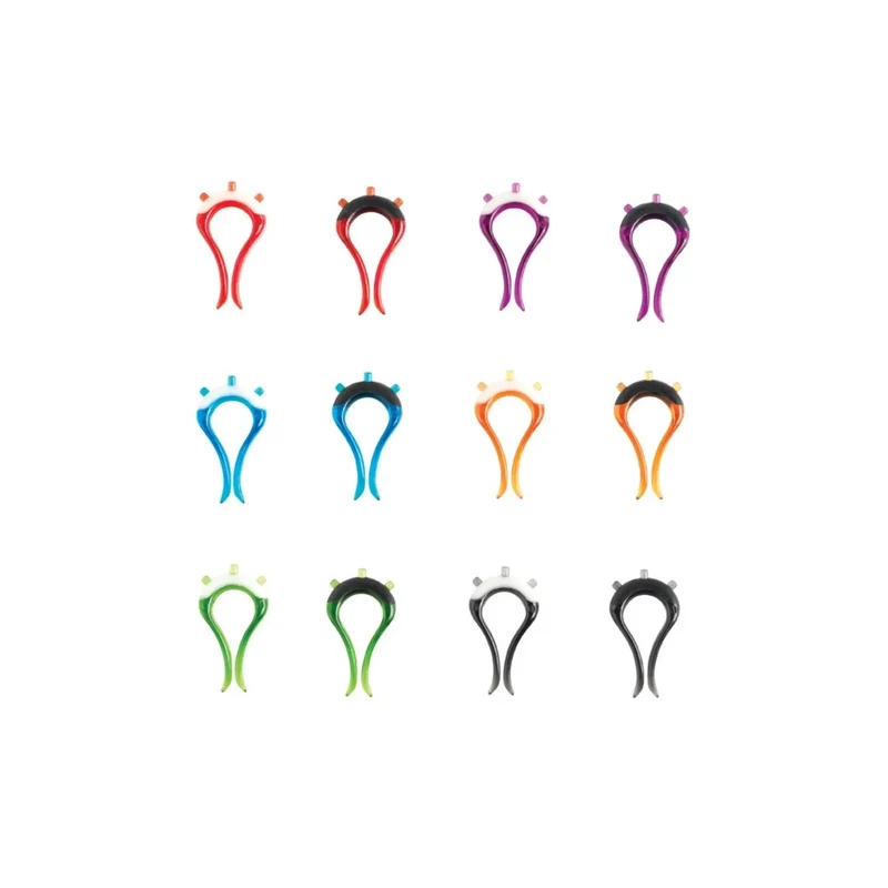 Marque-verres clips - Lot de 12