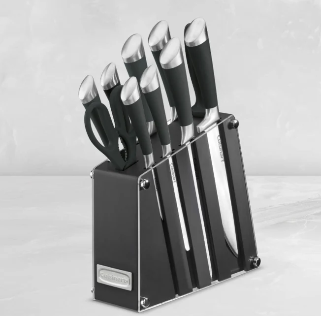 ENS. (11) PCES COUTEAUX A/I CUISINART