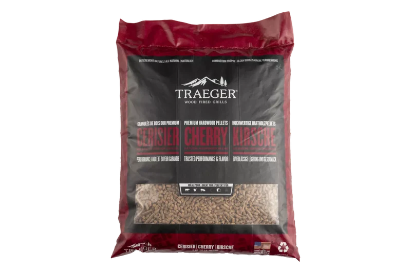 SAC 9KG. GRANULES DE BOIS CERISE TRAEGER