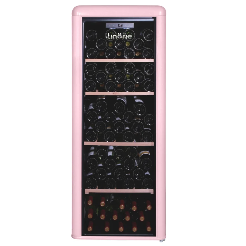 LINARIE | CAVE À VIN LJCV106PINK VINTAGE MONO TEMPÉRATURE 106 BOUTEILLES