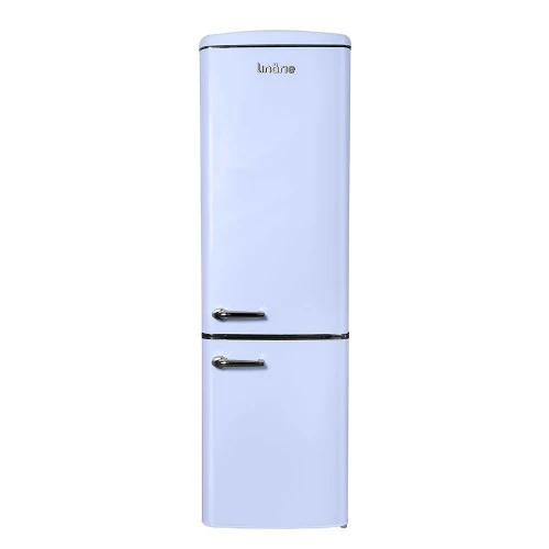 LINARIE | Réfrigérateur/Congélateur Cusy 244L Rétro Bleu Lavande LJCO250BLUE
