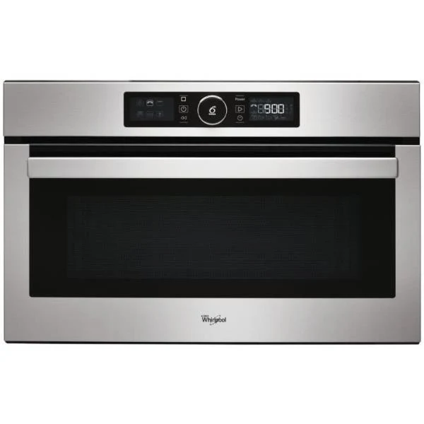 Four à micro-ondes encastrable Whirlpool AMW 730/IX (H 98 x L 151 x P 119 cm) 1000 W, grill, 31 litres, écran LCD, grill à quartz